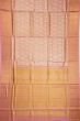 Kanchipuram Silk Tissue Brocade Pink Saree