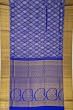 Kanchipuram Silk Lines And Brocade Royal Blue Saree