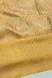 Kanchipuram Silk Tissue Brocade Cream Saree