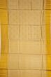 Kanchipuram Silk Brocade Cream Saree