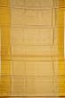 Kanchipuram Silk Brocade Cream Saree