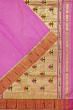 Paithani Silk Tissue Butta Magenta Pink Saree