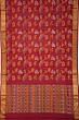 Uppada Silk All Over Jamdani Maroon Saree