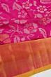 Uppada Silk All Over Jamdani Rani Pink Saree