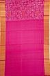 Uppada Silk All Over Jamdani Rani Pink Saree