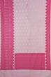 Banarasi Kora Organza Butta Baby Pink Saree