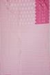 Banarasi Kora Organza Butta Baby Pink Saree