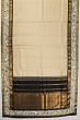 Parsi Gara x Kanchipuram Silk Checks Cream Saree