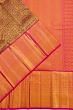 Kanchipuram Silk Brocade Burgundy Saree