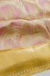 Kanchipuram Silk Tissue Brocade Gold Saree