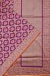 Banarasi Silk Kadwa Jaal And Butta Purple Saree