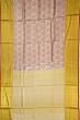 Kanchipuram Silk Tissue Brocade Lavender Saree