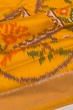 Pochampally Silk Ikat Yellow Saree