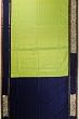 Parsi Gara X Kanchipuram Silk Checks Green Saree