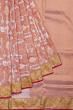 Zari Kota Cotton Tissue All Over Jamdani Baby Pink Saree