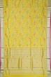 Zari Kota Silk All Over Jamdani Yellow Saree