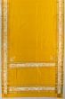 Parsi Gara Banarasi Silk Plain Yellow Saree