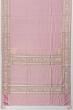 Parsi Gara Banarasi Silk Butta Baby Pink Saree