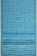 Venkatagiri Cotton Bandhani Sky Blue Saree