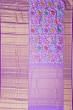 Kanchipuram Silk Jaal With Meenakari Inspired Lavender Saree