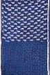 Chanderi Cotton Block Printed Butta Indigo Saree