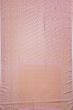 Kanchipuram Silk Jaal Baby Pink Saree