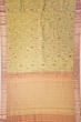 Kanchipuram Silk Tissue Jaal Gold Saree