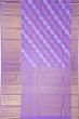 Kanchipuram Silk Jaal Lavender Saree