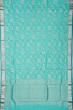 Zari Kota Cotton All Over Jaal Sky Blue Saree