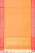 Uppada Silk Jamdani Dual Tone Mustard Yellow And Pink Saree With Kanchi Border