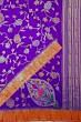 Paithani Silk All Over Jaal Purple Saree