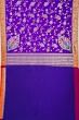 Paithani Silk All Over Jaal Purple Saree