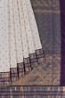 Parsi Gara x Kanchipuram Silk Parsi Gara Butta White Saree