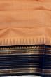 Chettinad Cotton Checks Pastel Orange Saree