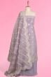 Soft Tussar Tissue Butta Lavender Salwar Suit Set