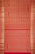 Kanchipuram Silk Brocade Red Saree