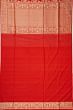 Banarasi Silk Kadwa Jaal Red Saree