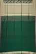 Banarasi Silk Kadwa Jaal Bottle Green Saree