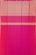 Banarasi Silk Kadwa Jaal And Butta Rani Pink Saree