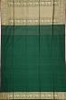 Banarasi Silk Kadwa Jaal Bottle Green Saree