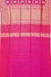 Banarasi Silk Kadwa Jaal And Butta Rani Pink Saree