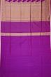 Banarasi Silk Kadwa Jaal Purple Saree