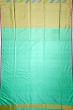 Banarasi Silk Diagonal Brocade Sea Green Saree