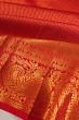 Kanchipuram Silk Brocade Red Saree