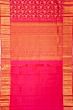 Kanchipuram Silk Brocade Pink Saree