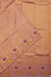 Kanchipuram Silk Brocade Lavender Saree