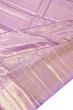 Kanchipuram Silk Brocade Lavender Saree