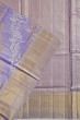 Kanchipuram Silk Tissue Jaal Lavender Saree