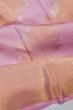 Kanchipuram Silk Tissue Leheriya Jaal Lavender Saree