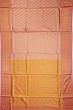 Kanchipuram Silk Tissue Brocade Pink Saree